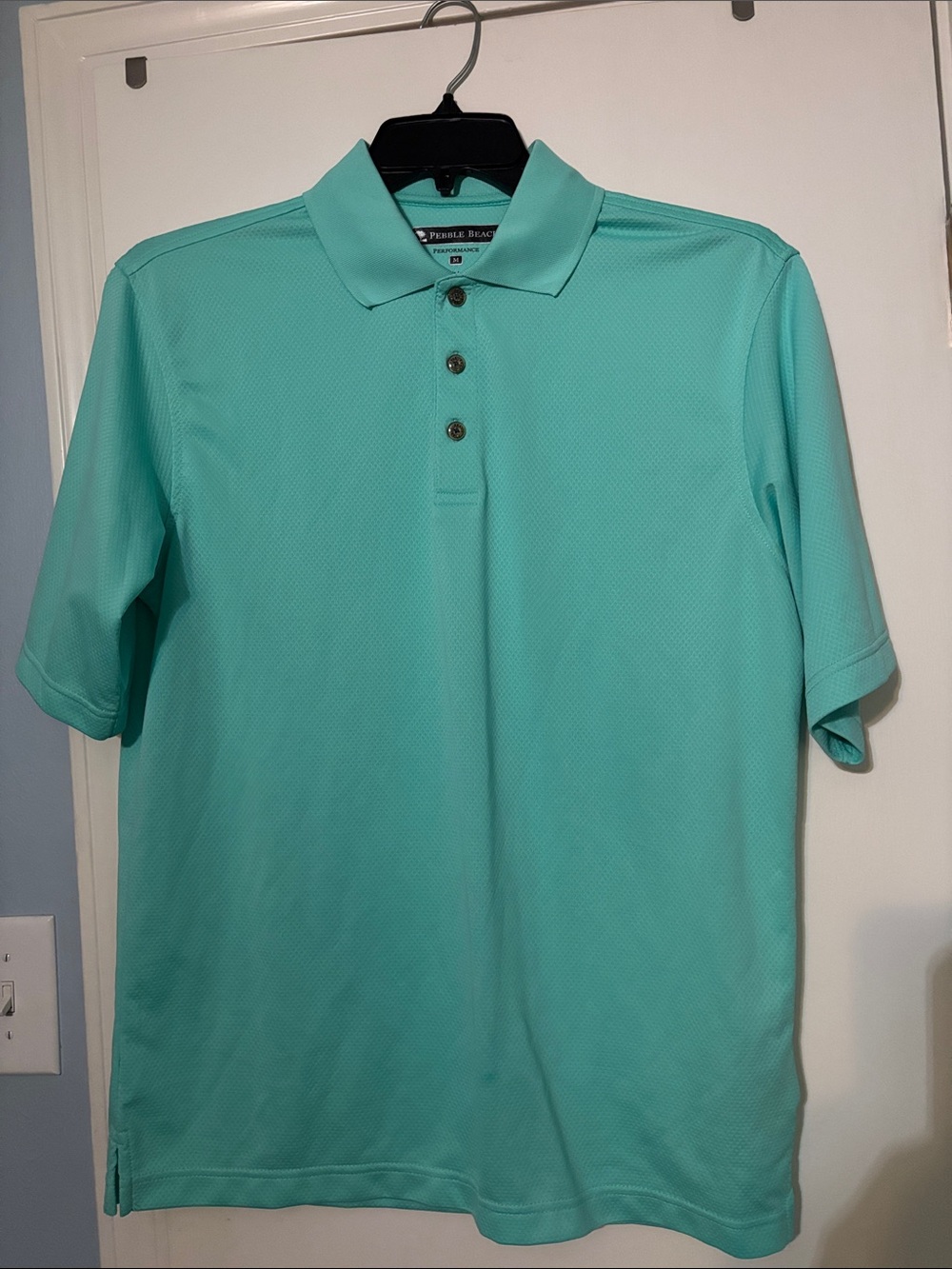 Pebble Beach Men's Mint Green Polo Shirt